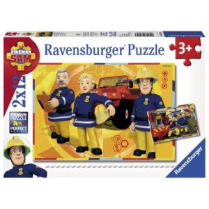 puzzle-2x12-pieces-sam-en-intervention-ravensburger-jeu-occasion-ludessimo-b-13-2933