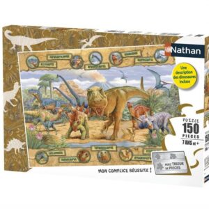 puzzle-150-pieces-les-especes-de-dinosaures-nathan-jeu-occasion-ludessimo-b-13-5860