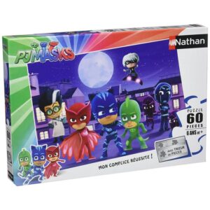 puzzle-60-pieces-pj-masks-nathan-jeu-occasion-ludessimo-b-13-3339
