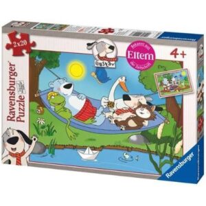 puzzle-2x20-pieces-gustav-et-ses-amis-jeu-occasion-ludessimo-b-13-3970