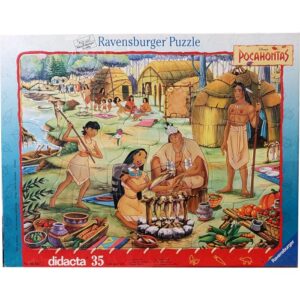 puzzle-35-pièces-pocahontas-ravensburger-jeu-occasion-ludessimo-b-13-3345