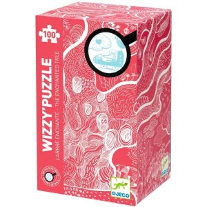 wizzy-puzzle-100-pieces-l-arbre-enchante-djeco-jeu-occasion-ludessimo-b-13-4754
