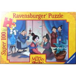 puzzle-100-pieces-belle-mulan-ravensburger-jeu-occasion-ludessimo-b-13-4769