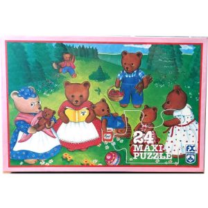 puzzle-geant-24-pieces-dans-la-foret-des--ours-fx-schmid-jeu-occasion-ludessimo-b-13-4776